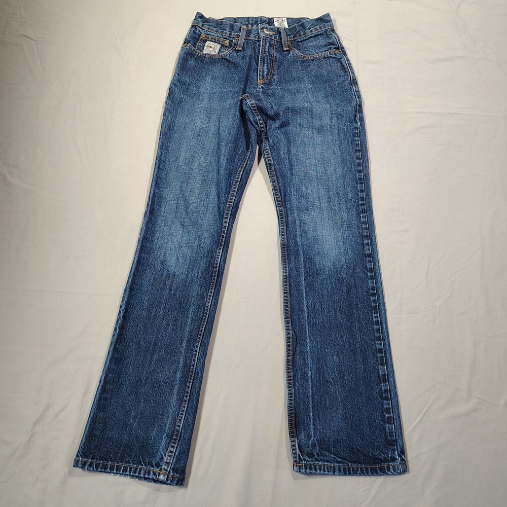 Cinch Jeans Mens 28x34 Silver Label Slim MB98034002 Cotton Cowboy Workwear